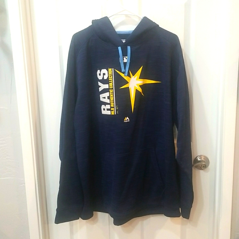Tampa Bays Rays hoodie sweatshirt, blue. XL